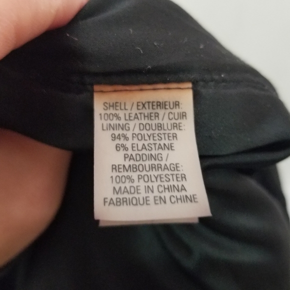 Elie Tahari metallic leather leather jacket Size Small - Picture 2 of 10